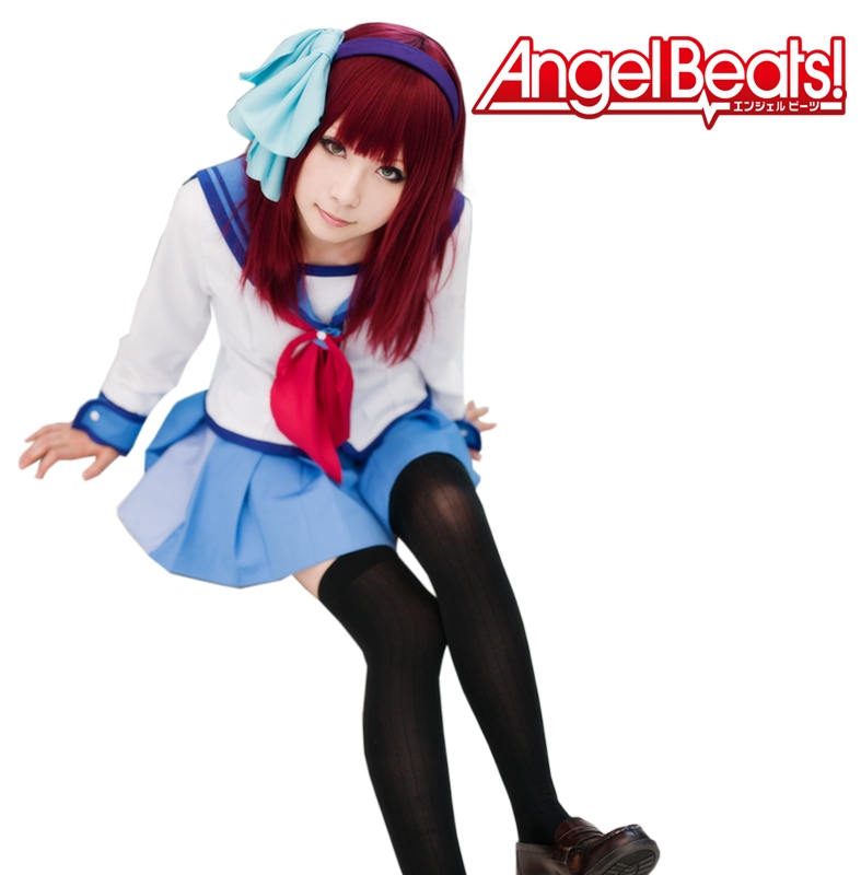 Angel Beats 仲村 ゆり コスチューム アニメキャラクター服 Mysl