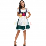 コスプレ衣装 ビール祭り 制服  メイド ドイツ 民族衣装 コスチューム ハロウィン ワンピース