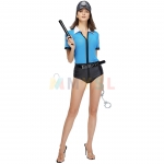 ポリス コスプレ衣装 ハロウィーン 婦人警官 セクシー女警の通販 コスチューム