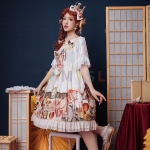 中国風 ロリータ ドレス コスプレ衣装 ハロウィン メイド服 ワンピース 学園祭 お嬢様